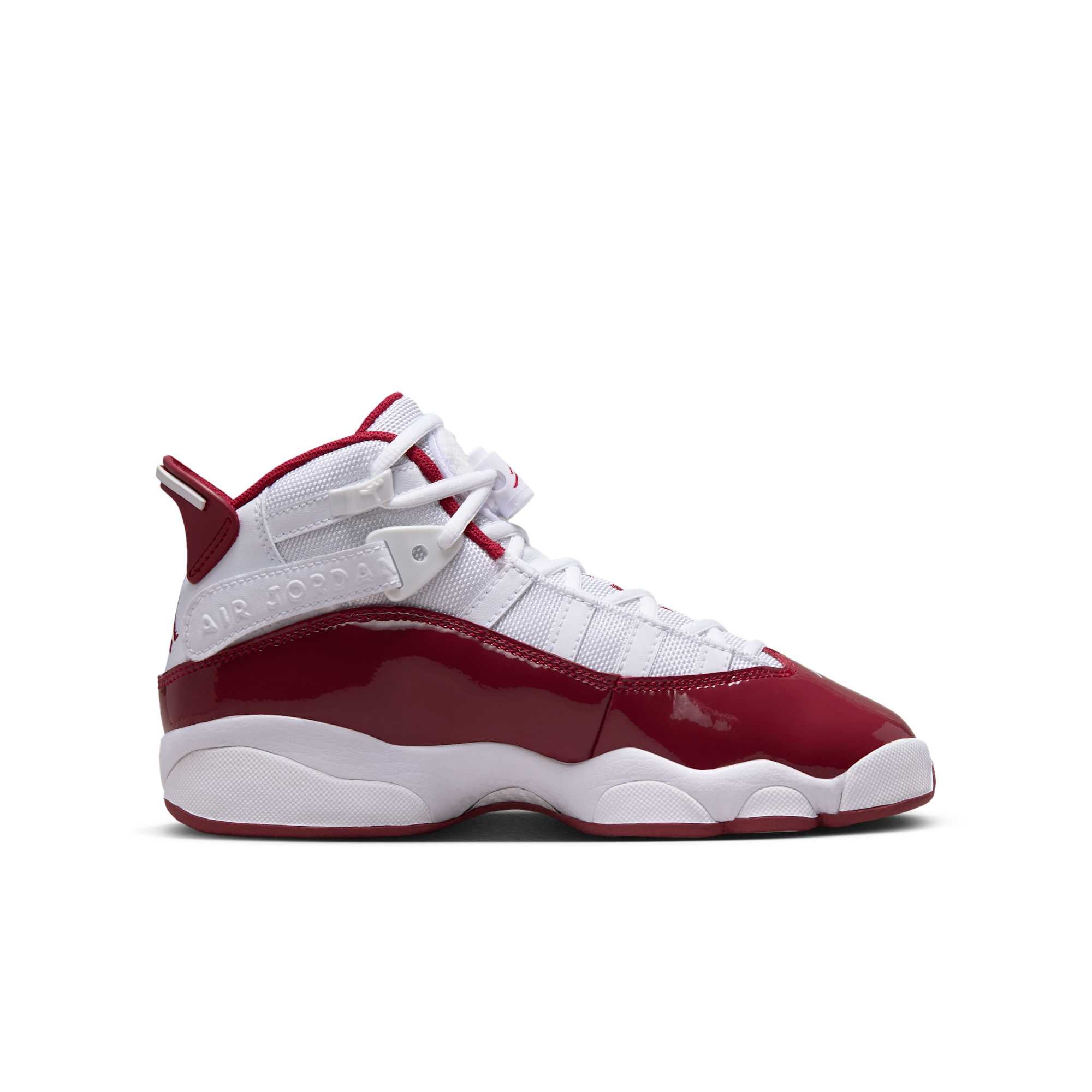 [323419-165] GRADE SCHOOL AIR JORDAN 6 RINGS 'WHITE TEAM RED (GS)'