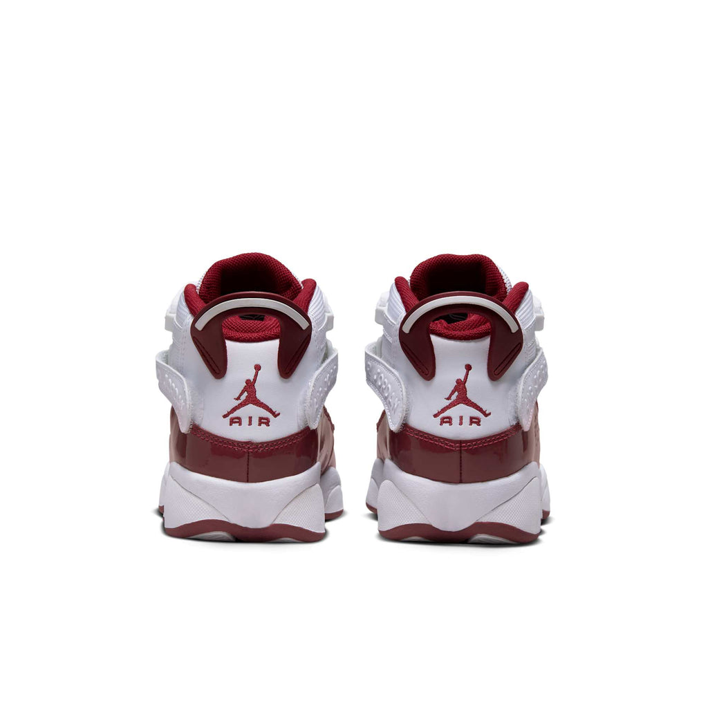 [323419-165] GRADE SCHOOL AIR JORDAN 6 RINGS 'WHITE TEAM RED (GS)'