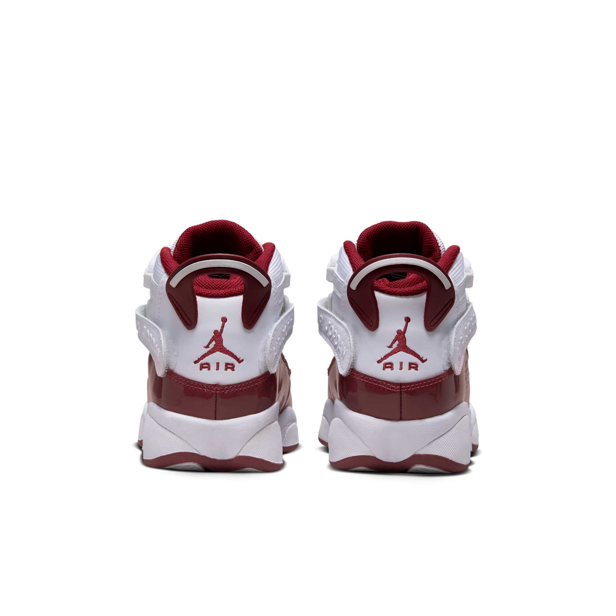 [323419-165] GRADE SCHOOL AIR JORDAN 6 RINGS 'WHITE TEAM RED (GS)'