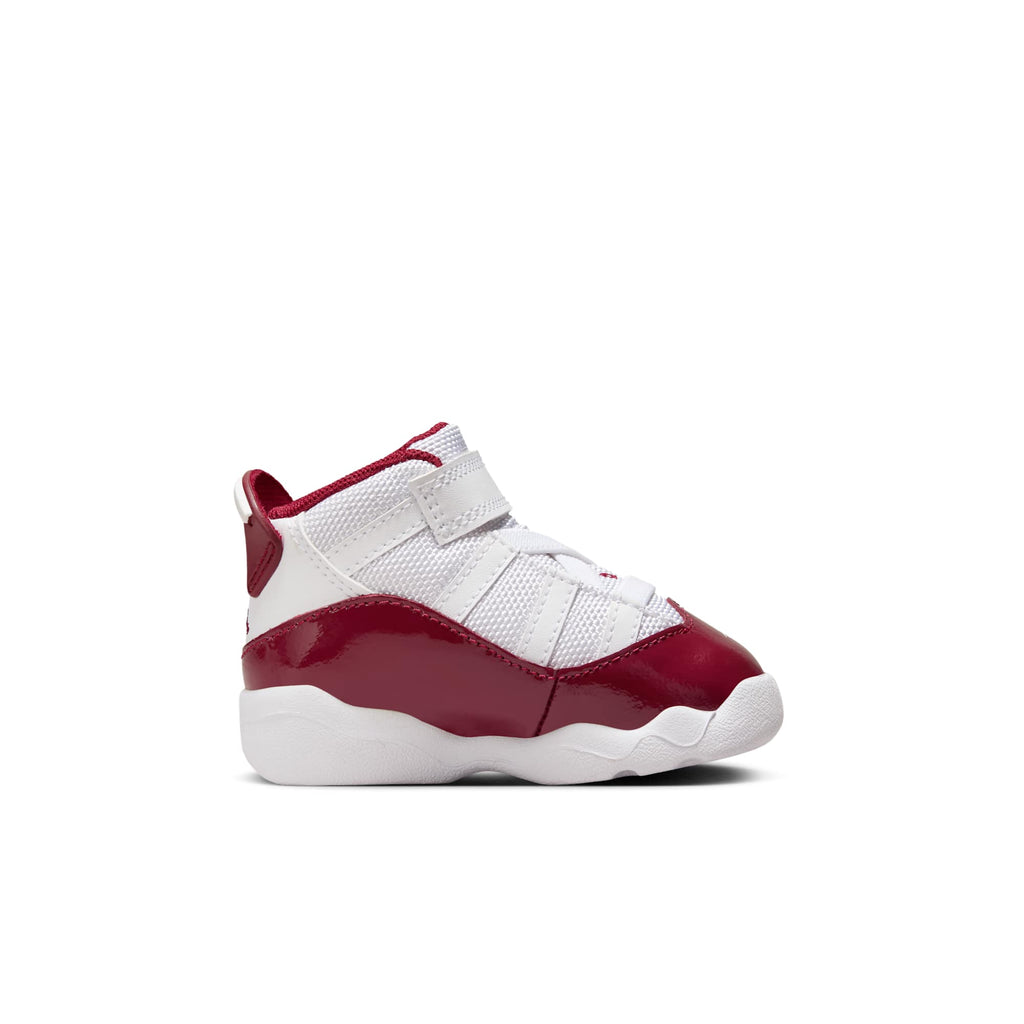 [323420-165] TODDLERS AIR JORDAN 6 RINGS 'WHITE TEAM RED (TD)'