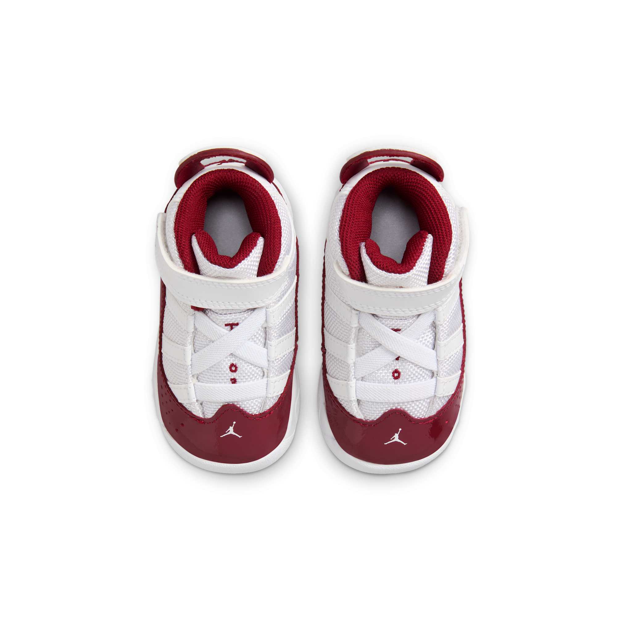 [323420-165] TODDLERS AIR JORDAN 6 RINGS 'WHITE TEAM RED (TD)'