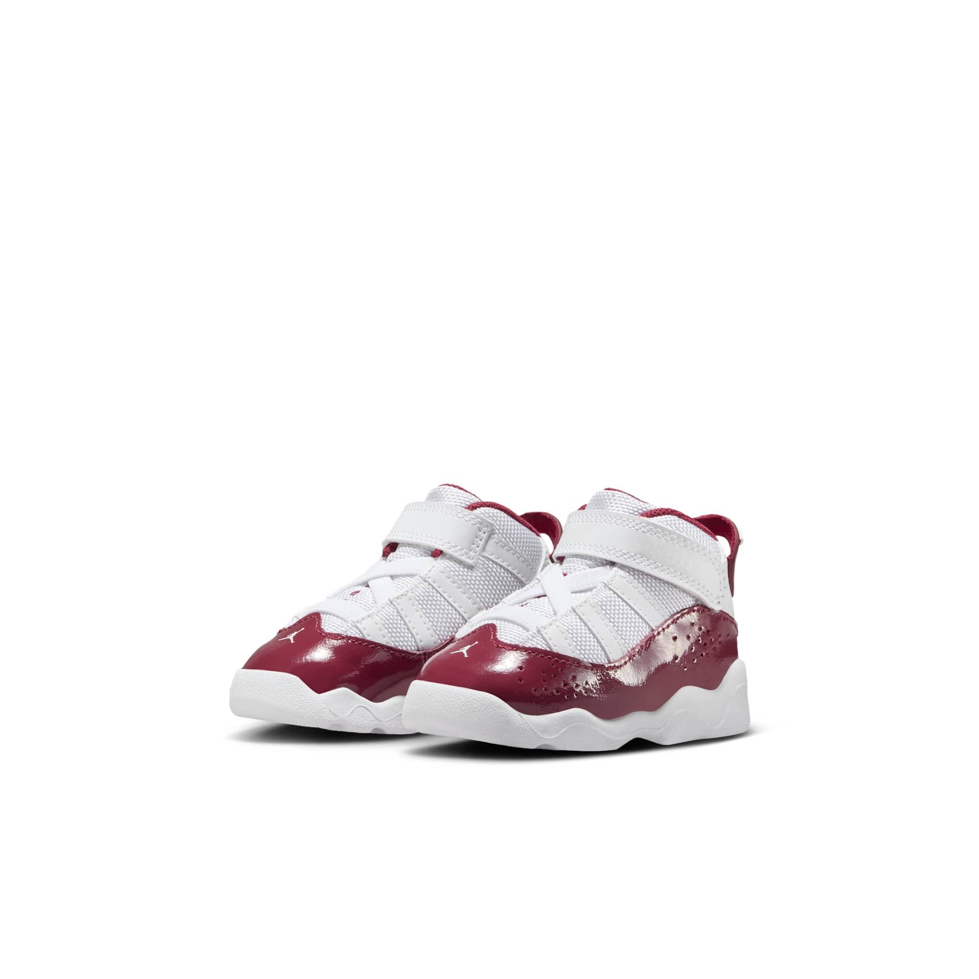 [323420-165] TODDLERS AIR JORDAN 6 RINGS 'WHITE TEAM RED (TD)'