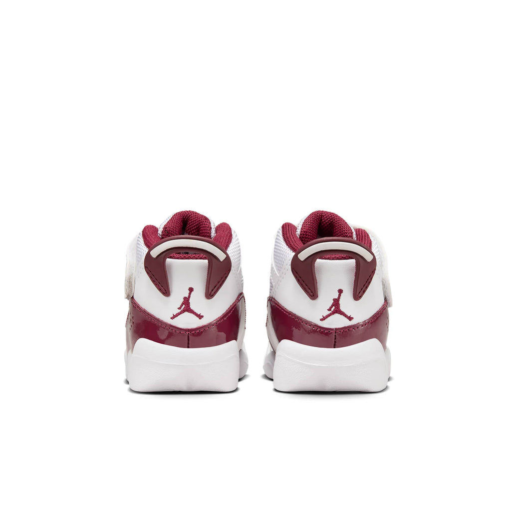 [323420-165] TODDLERS AIR JORDAN 6 RINGS 'WHITE TEAM RED (TD)'