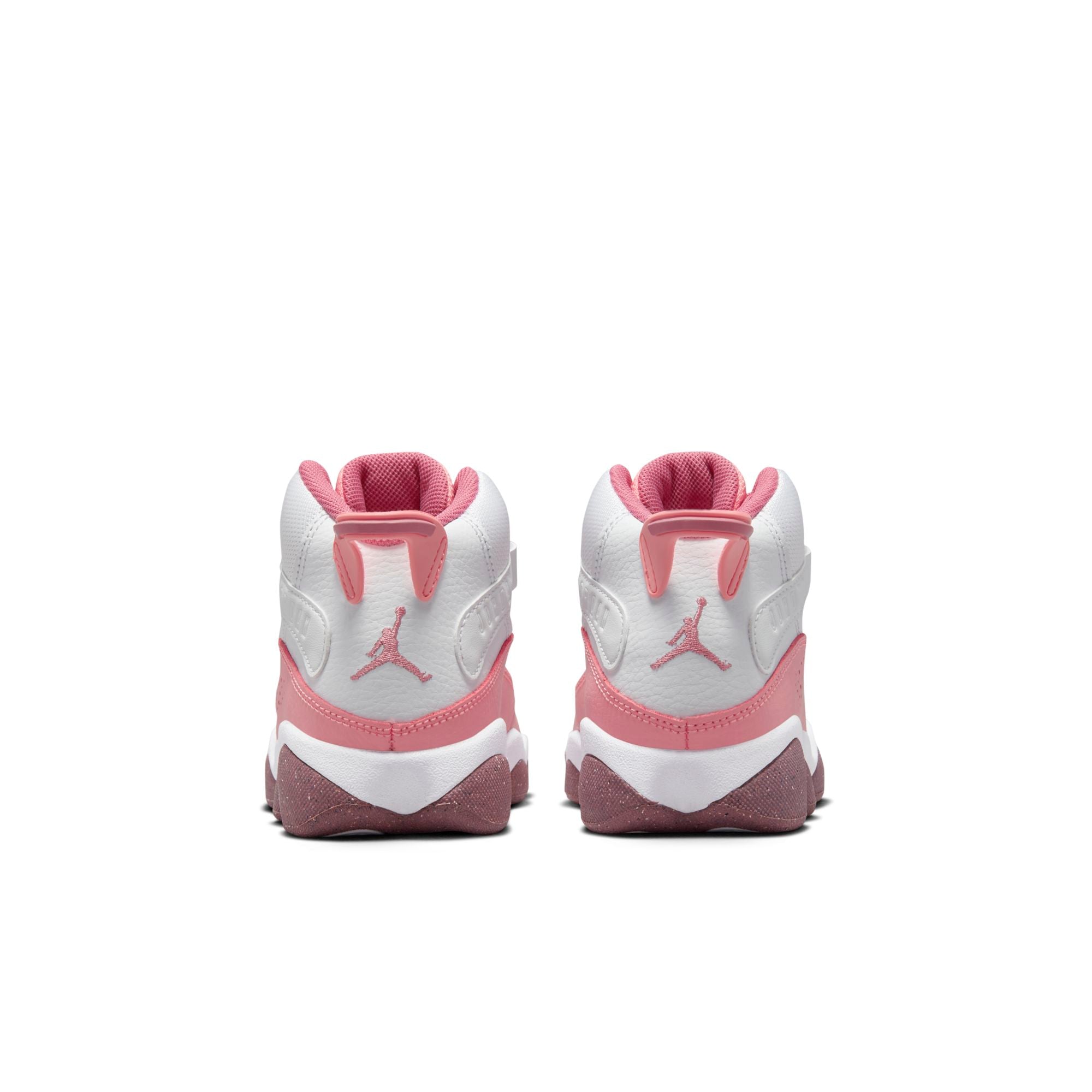 [323432-616] Preschool Air Jordan 6 RINGS PS 'CORAL CHALK'