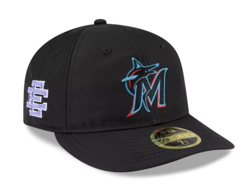 [12395141] MENS NEW ERA X ERIC EMANUEL MLB EE NY19 59FIFTY MIA MARLINS FITTED