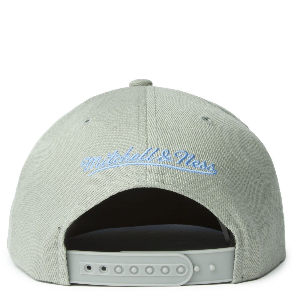 MENS MITCHELL & NESS NBA 75TH SILVER SNAPBACK LAKERS - GREY-BLUE