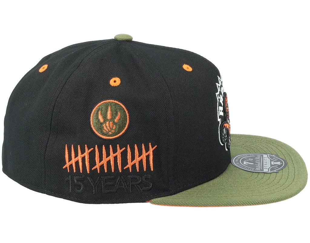 MENS MITCHELL & NESS NBA TAKE FLIGHT FITTED HWC RAPTORS