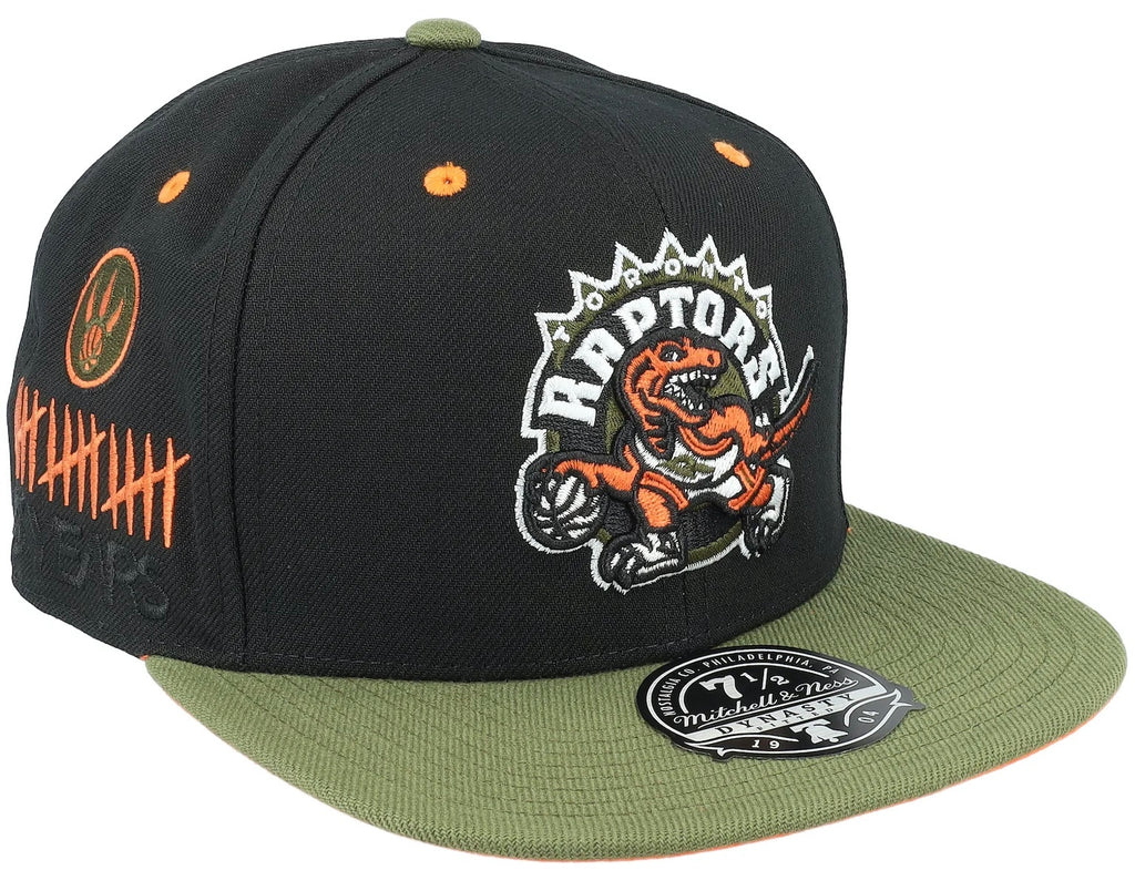 MENS MITCHELL & NESS NBA TAKE FLIGHT FITTED HWC RAPTORS