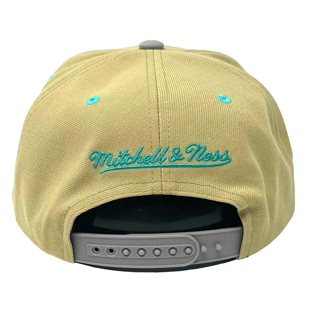 Mens MITCHELL & NESS NBA CLASSIC CANVAS SNAPBACK HWC GRIZZLIES