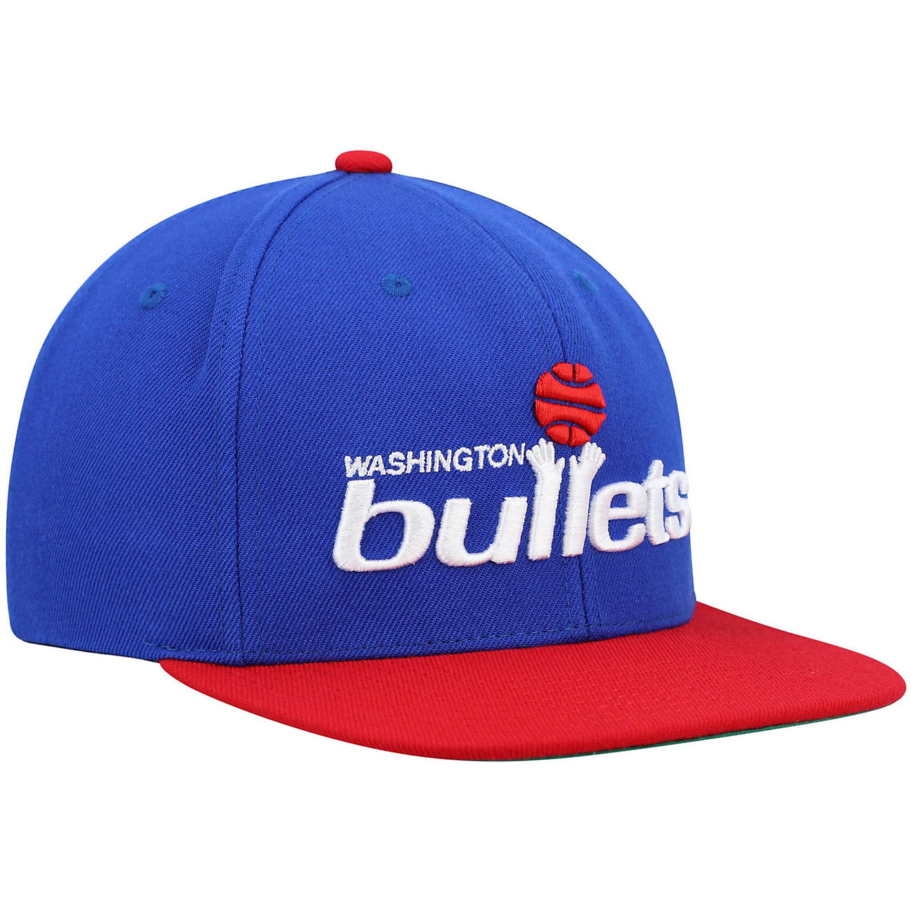 MENS MITCHELL & NESS NBA TEAM 2 TONE 2.0 SNAPBACK HWC BULLETS