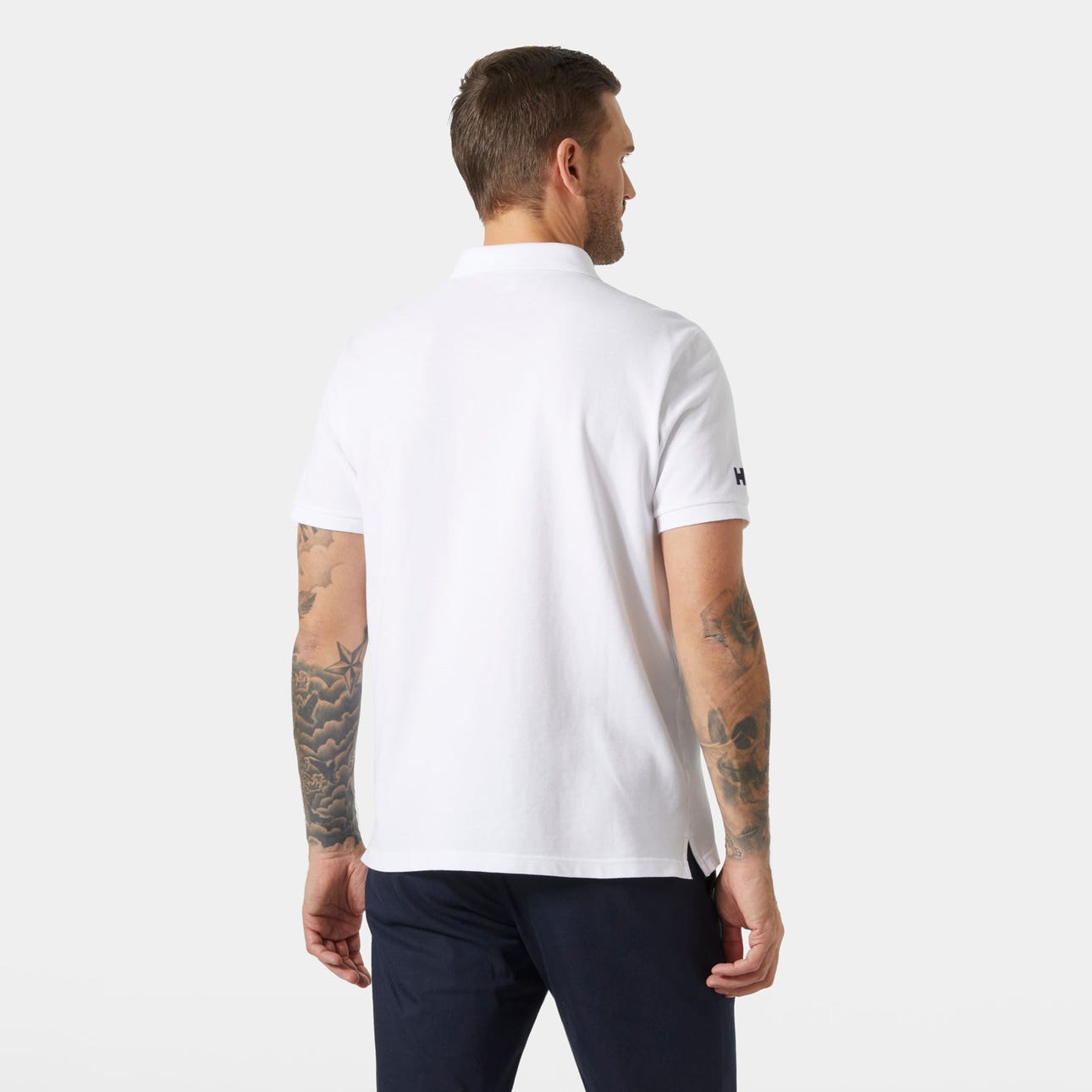 [34004-001] MENS HELLY HANSEN CREW COTTON POLO