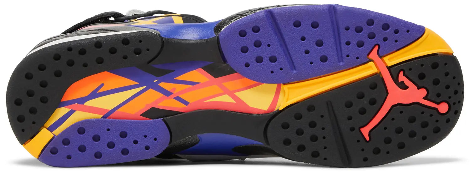 [305368-142] Grade School Air Jordan RETRO 8 BG 'THREE-PEAT'