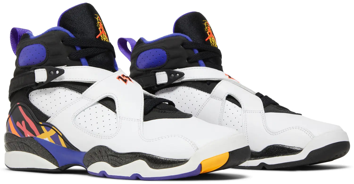 [305368-142] Grade School Air Jordan RETRO 8 BG 'THREE-PEAT'