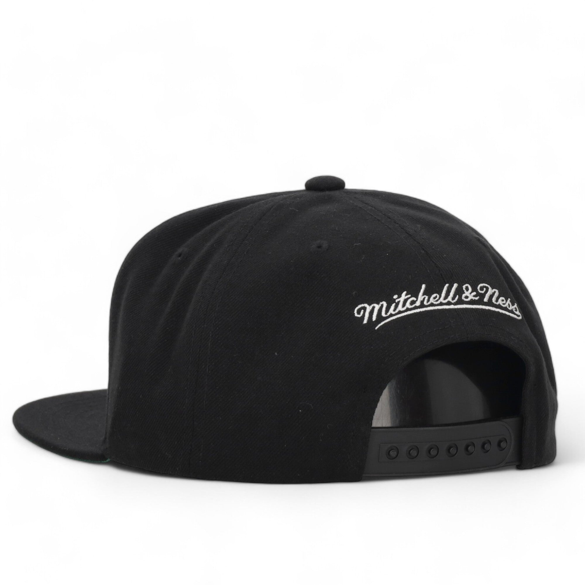 MENS MITCHELL & NESS NHL CHAMP STACK SNAPBACK DUCKS - BLACK