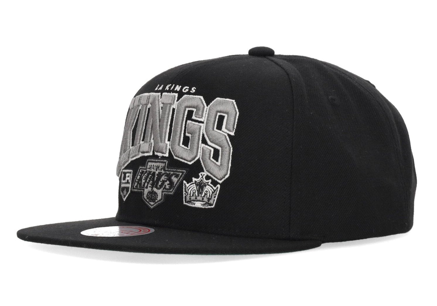 MENS MITCHELL & NESS NHL CHAMP STACK SNAPBACK VNTG KINGS - BLACK