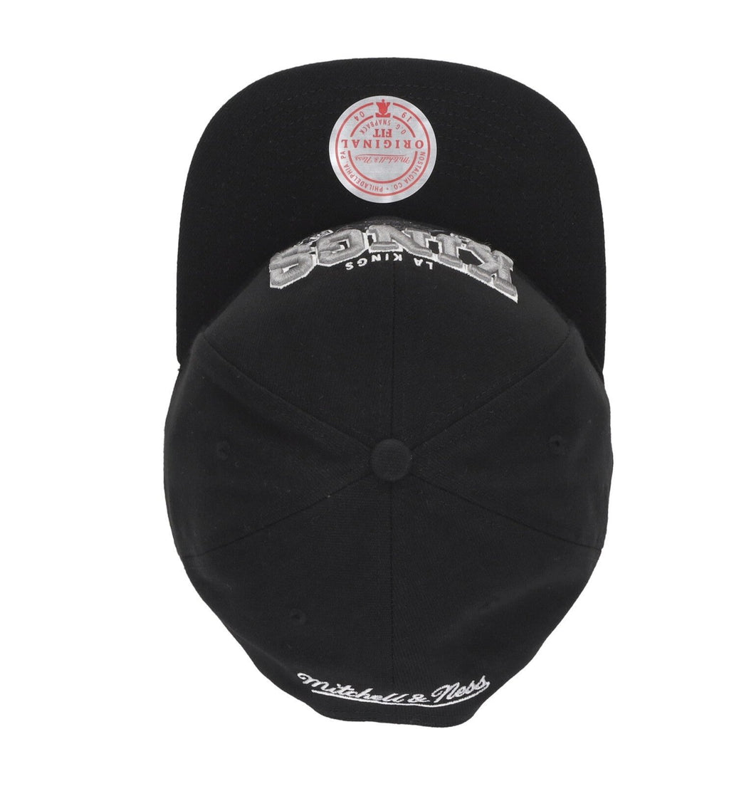 MENS MITCHELL & NESS NHL CHAMP STACK SNAPBACK VNTG KINGS - BLACK