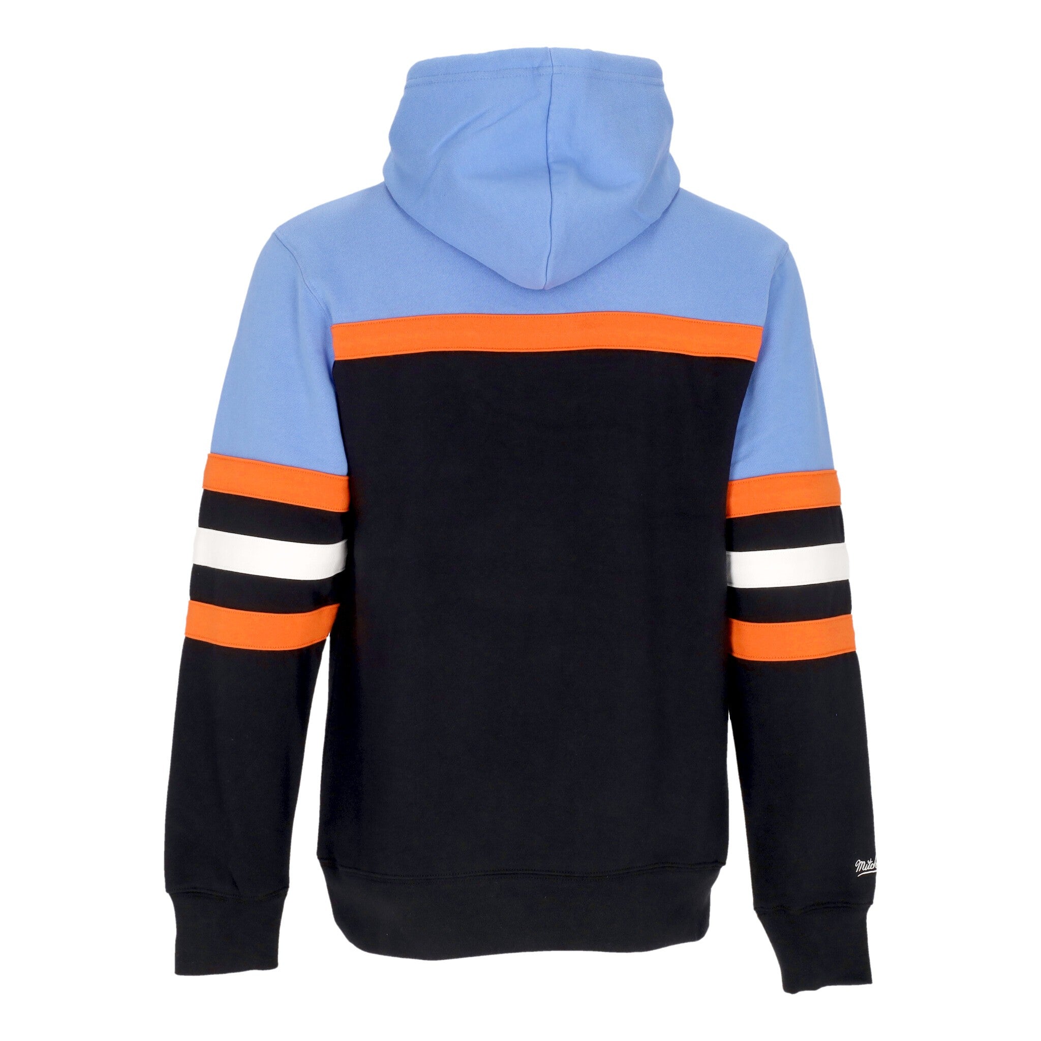 [FPHD6293-CCAYYPPPBKBL] MENS MITCHELL & NESS HEAD COACH HOODIE CAVALIERS
