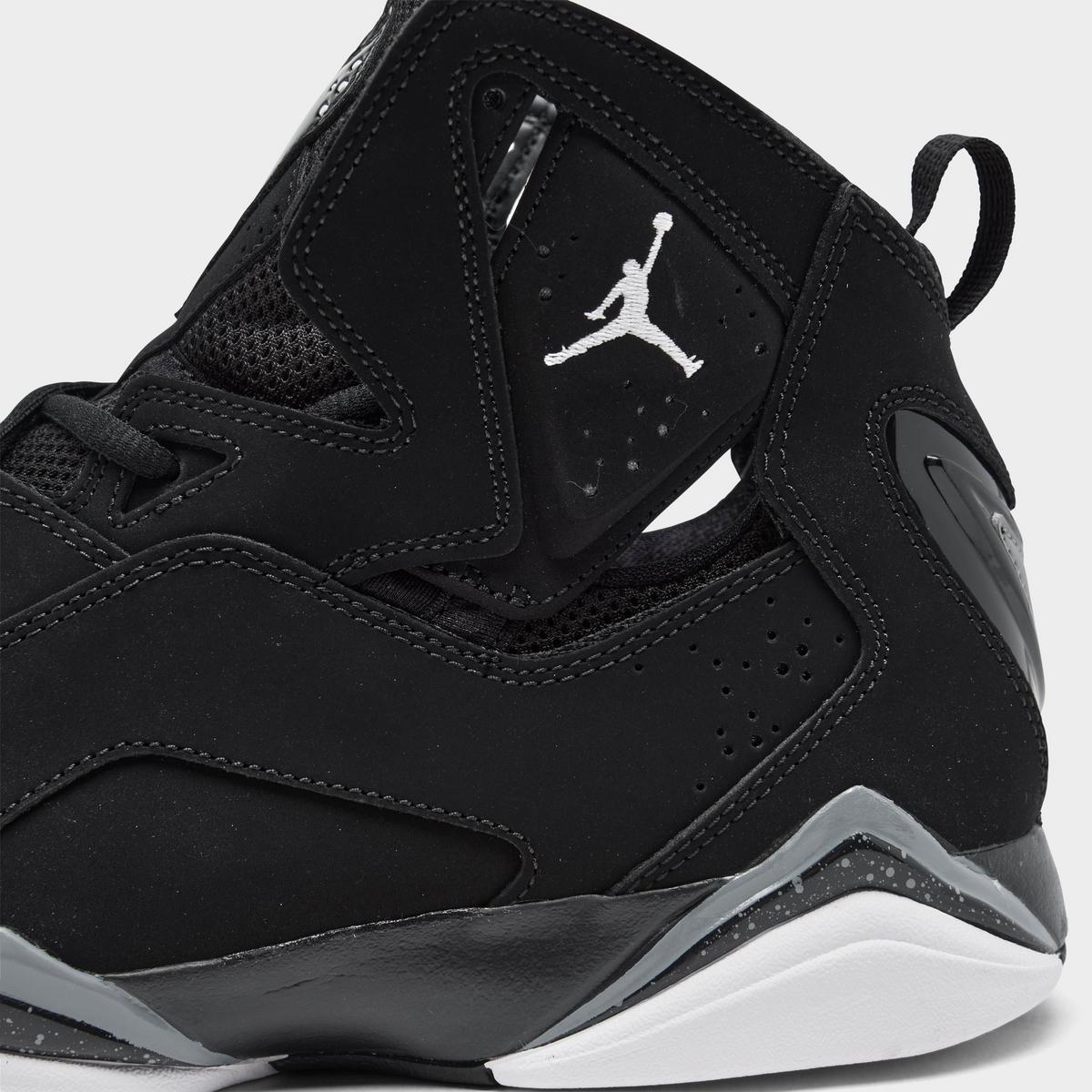 [342964-010] MENS AIR JORDAN TRUE FLIGHT 'BLACK COOL GREY'