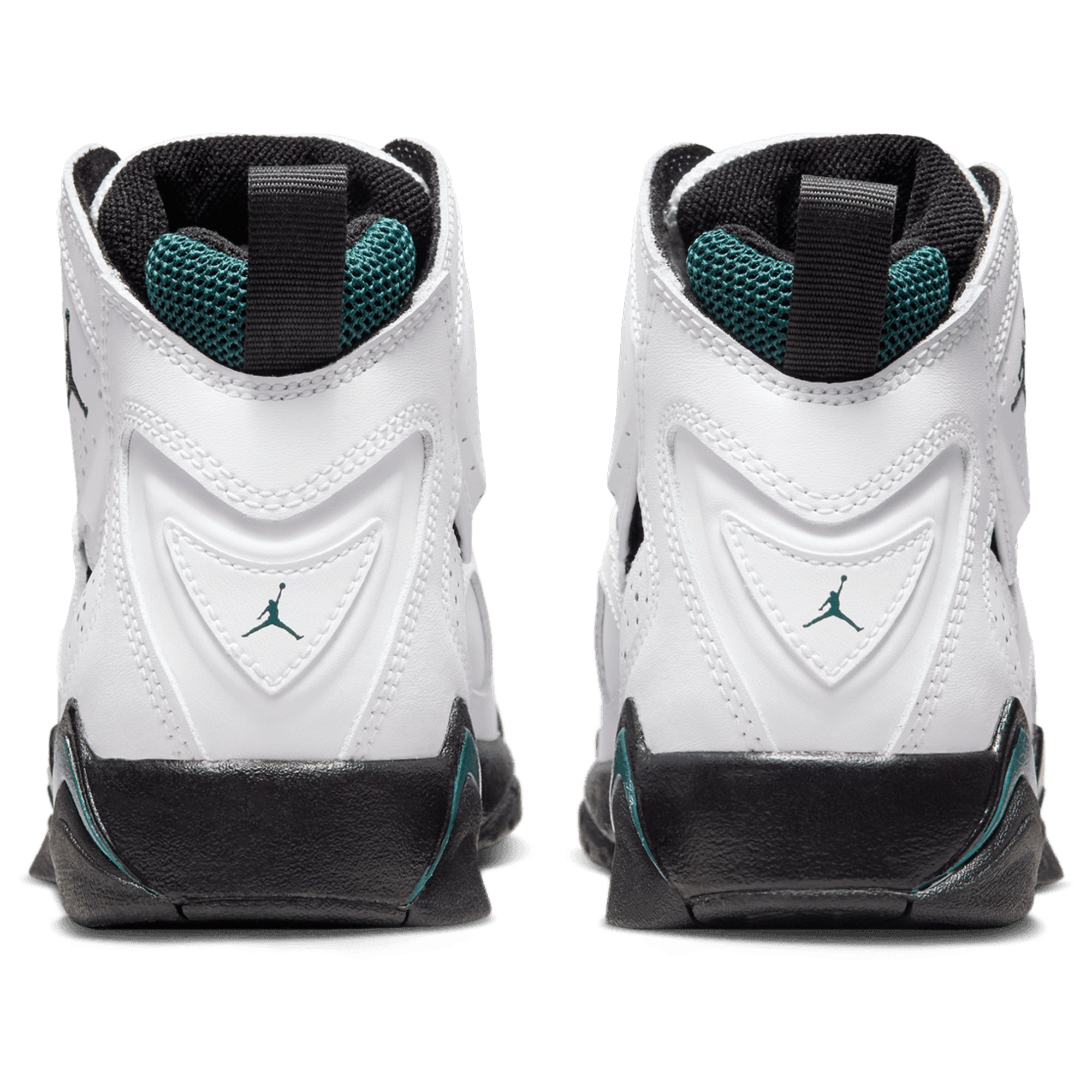 [343795-133] GRADE SCHOOL AIR JORDAN TRUE FLIGHT 'WHITE OXIDIZED GREEN BLACK'