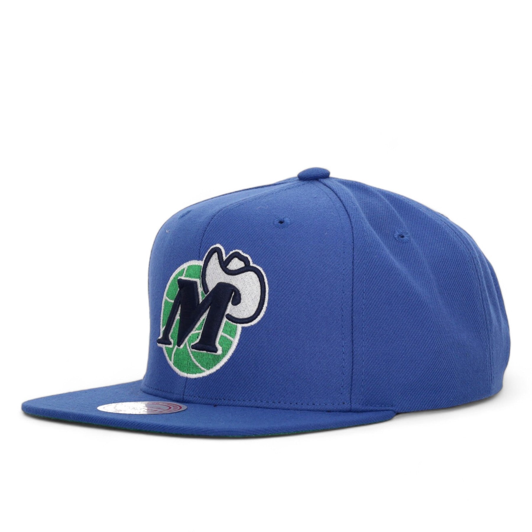 MENS MITCHELL & NESS NBA CONFERENCE PATCH SNAPBACK HWC MAVERICKS - BLUE