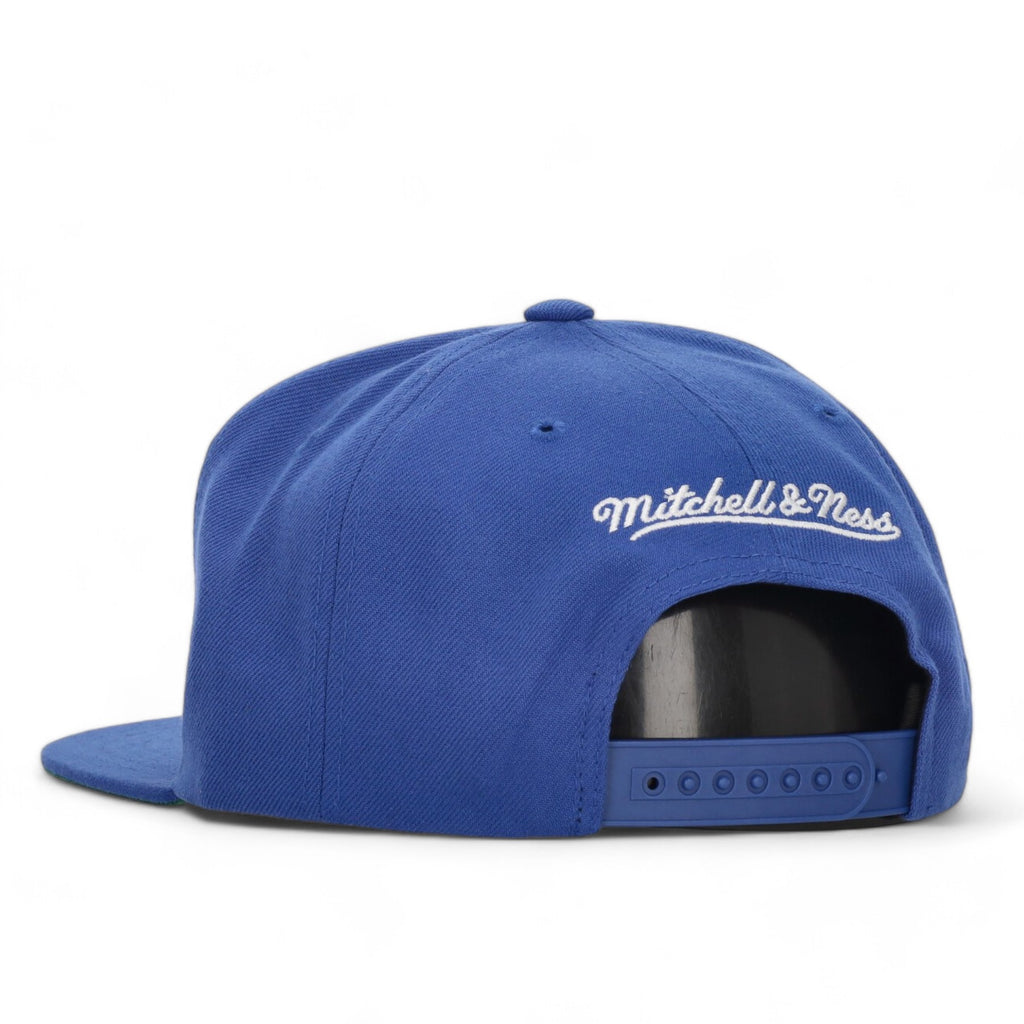 MENS MITCHELL & NESS NBA CONFERENCE PATCH SNAPBACK HWC MAVERICKS - BLUE