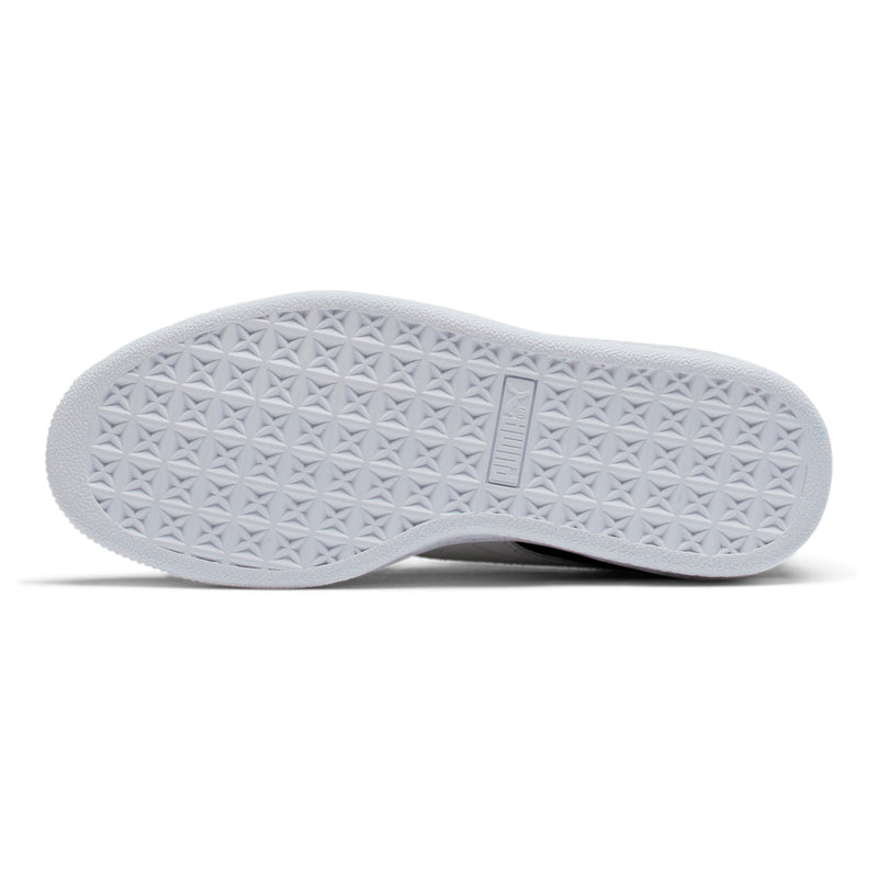 [355110-01] Youth PUMA SUEDE JR 'BLACK WHITE'