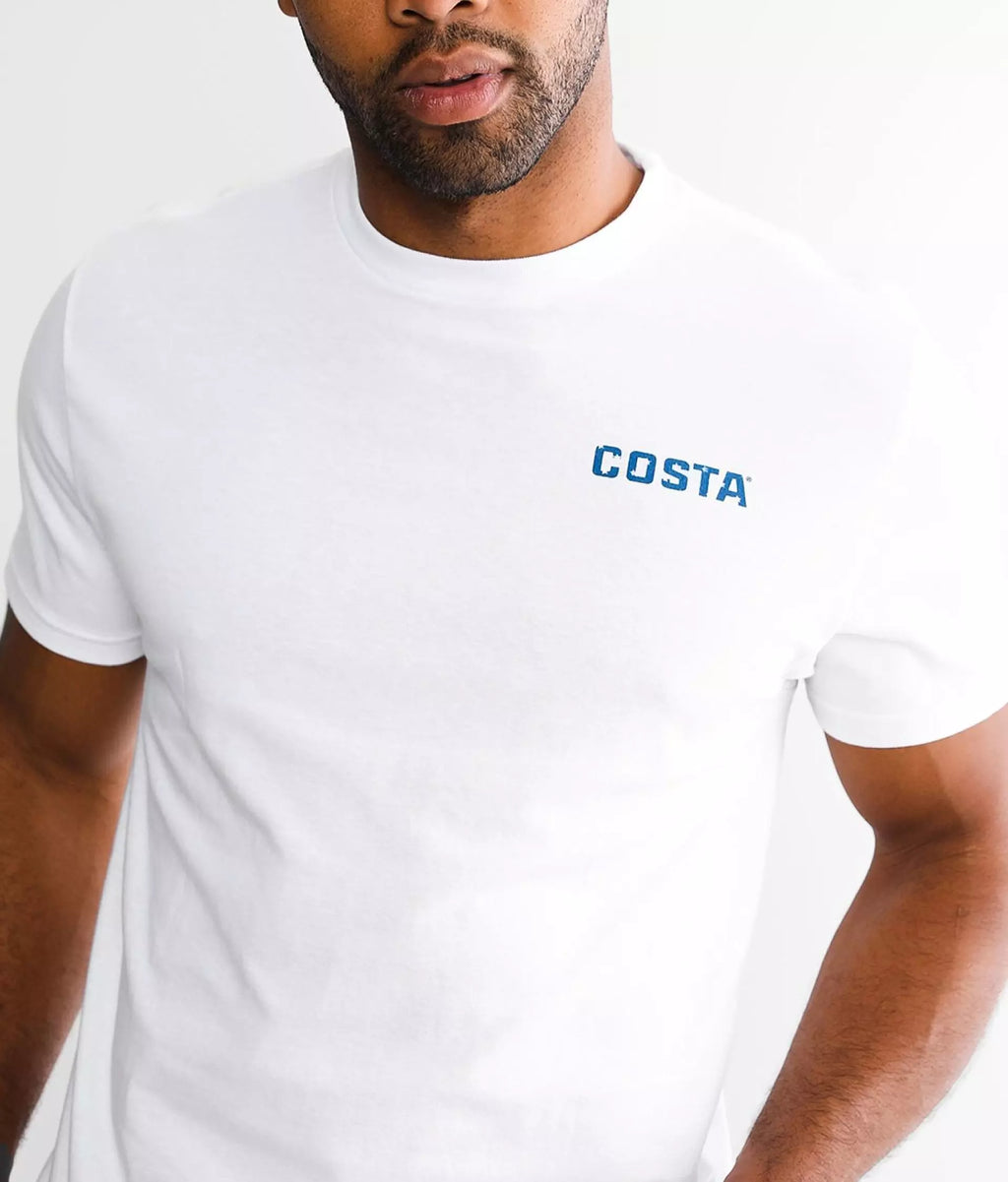 [FQA400605-100] MENS COSTA FLAG SHORT SLEEVE CREW