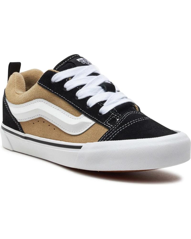 [VN000D2TYS8] YOUTH VANS KNU SKOOL - BLACK/BROWN