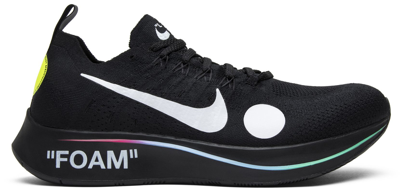 [AO2115-001] MENS NIKE ZOOM FLY MERCURIAL 'OFF-WHITE BLACK'
