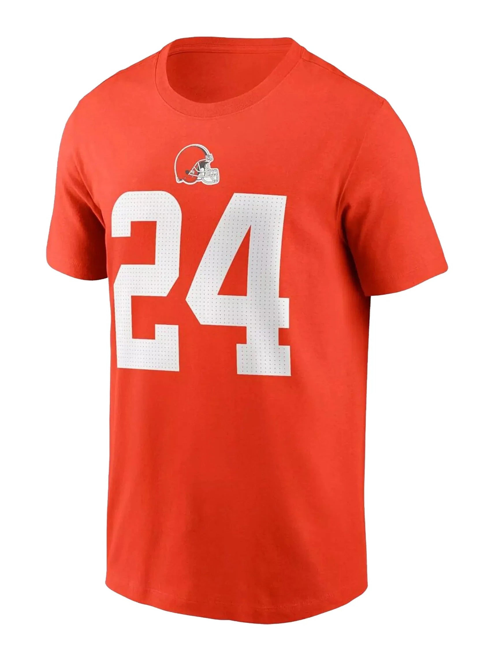 [N199-10A-9IF-DUW] MENS NIKE NICK CHUBB ORANGE CLEVELAND BROWNS T-SHIRT