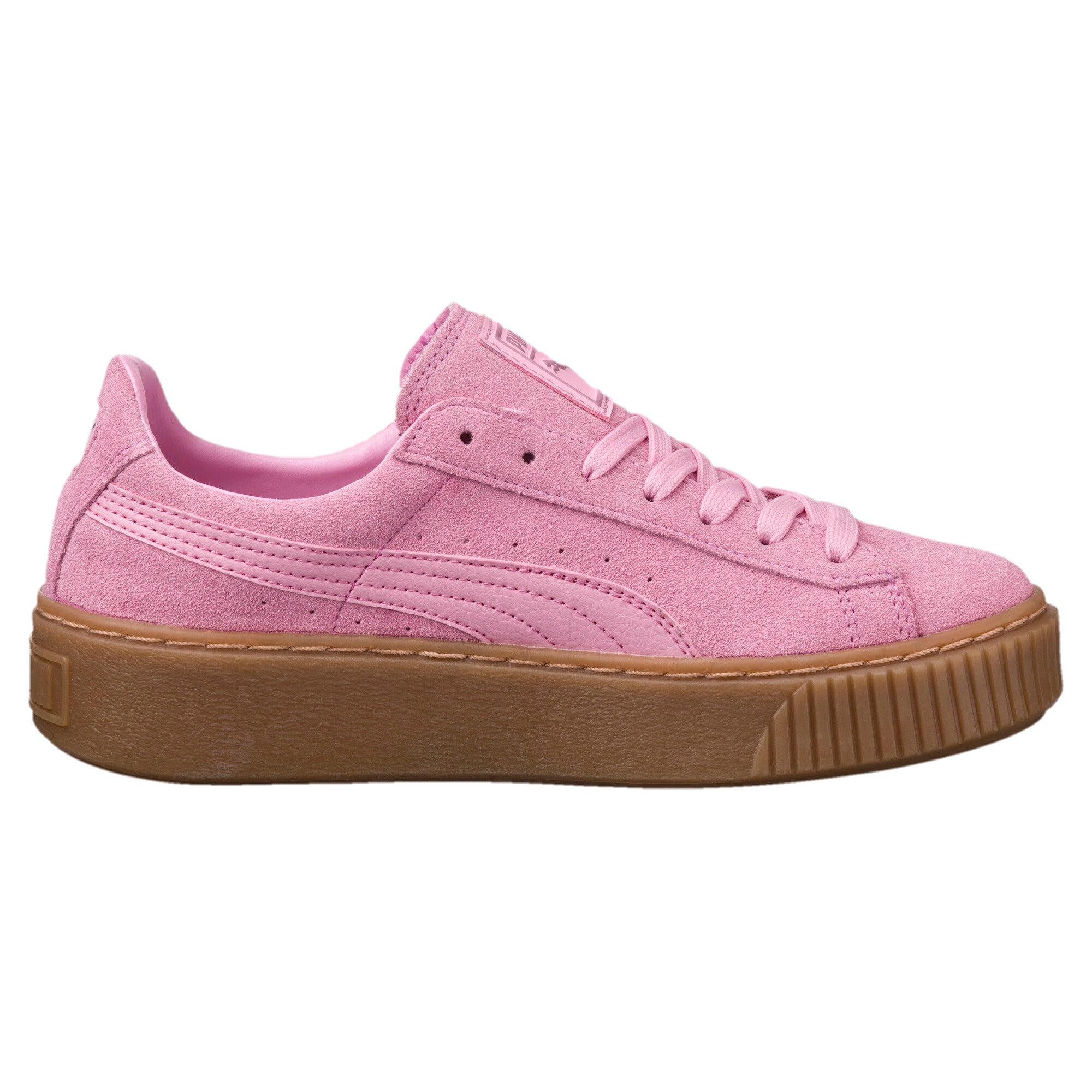[363663-02] Youth PUMA SUEDE PLATFORM JR 'PRISM PINK'