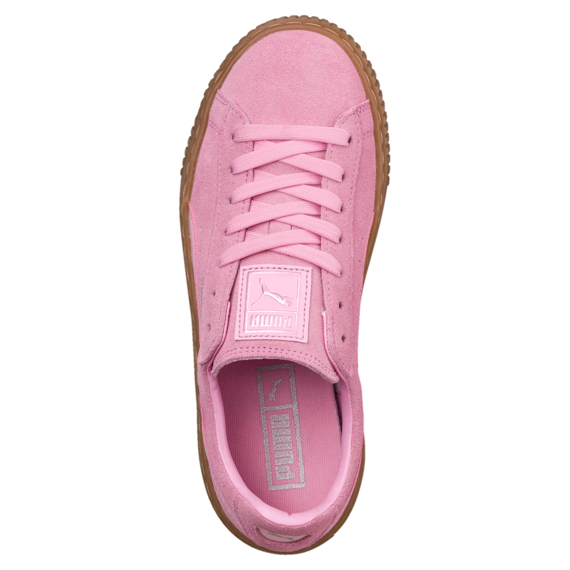 [363663-02] Youth PUMA SUEDE PLATFORM JR 'PRISM PINK'