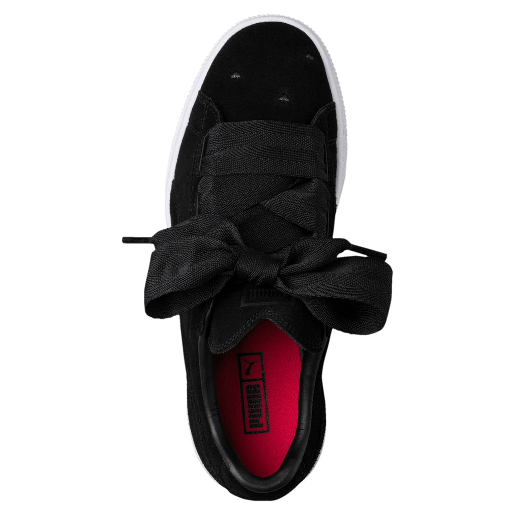[365135-02] Youth PUMA SUEDE HEART JR 'VALENTINE - BLACK'