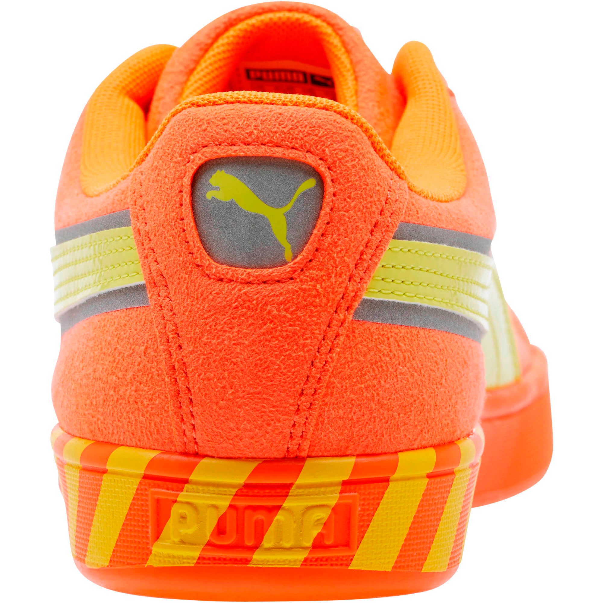 [368230-01] MENS PUMA SUEDE 'HAZARD ORANGE'