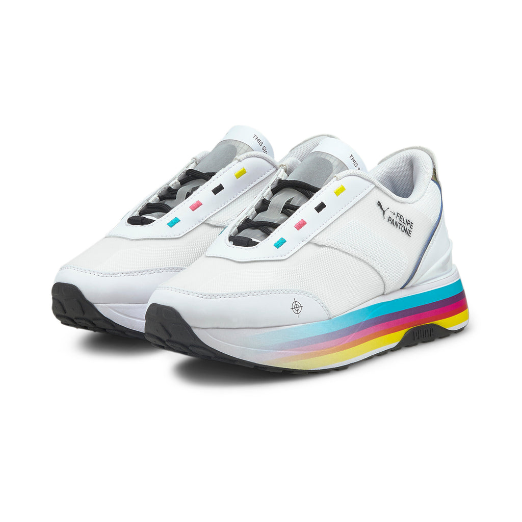 [375638-01] Womens Puma CRUISE RIDER 'FELIPE PANTONE WHITE'