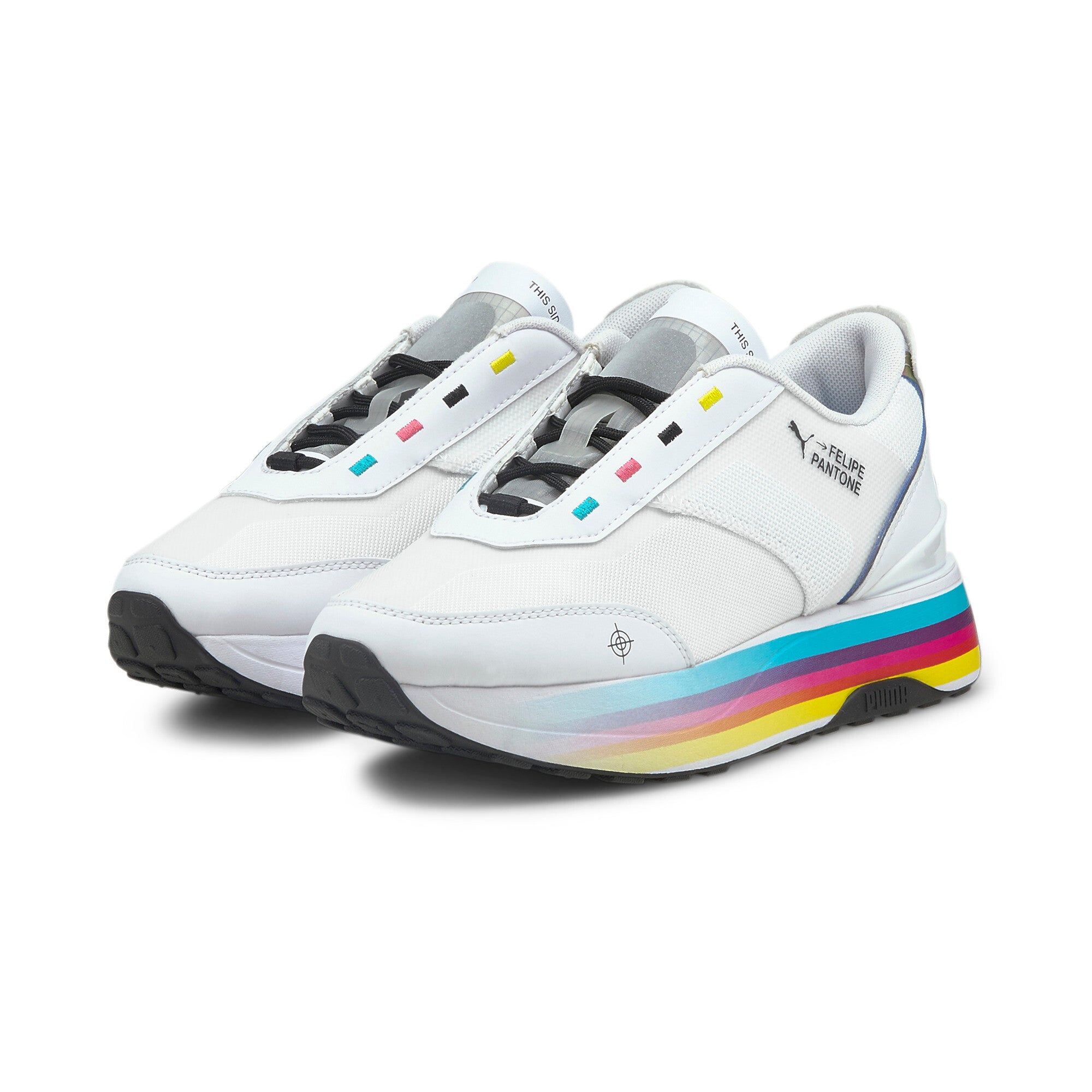 [375638-01] Womens Puma CRUISE RIDER 'FELIPE PANTONE WHITE'