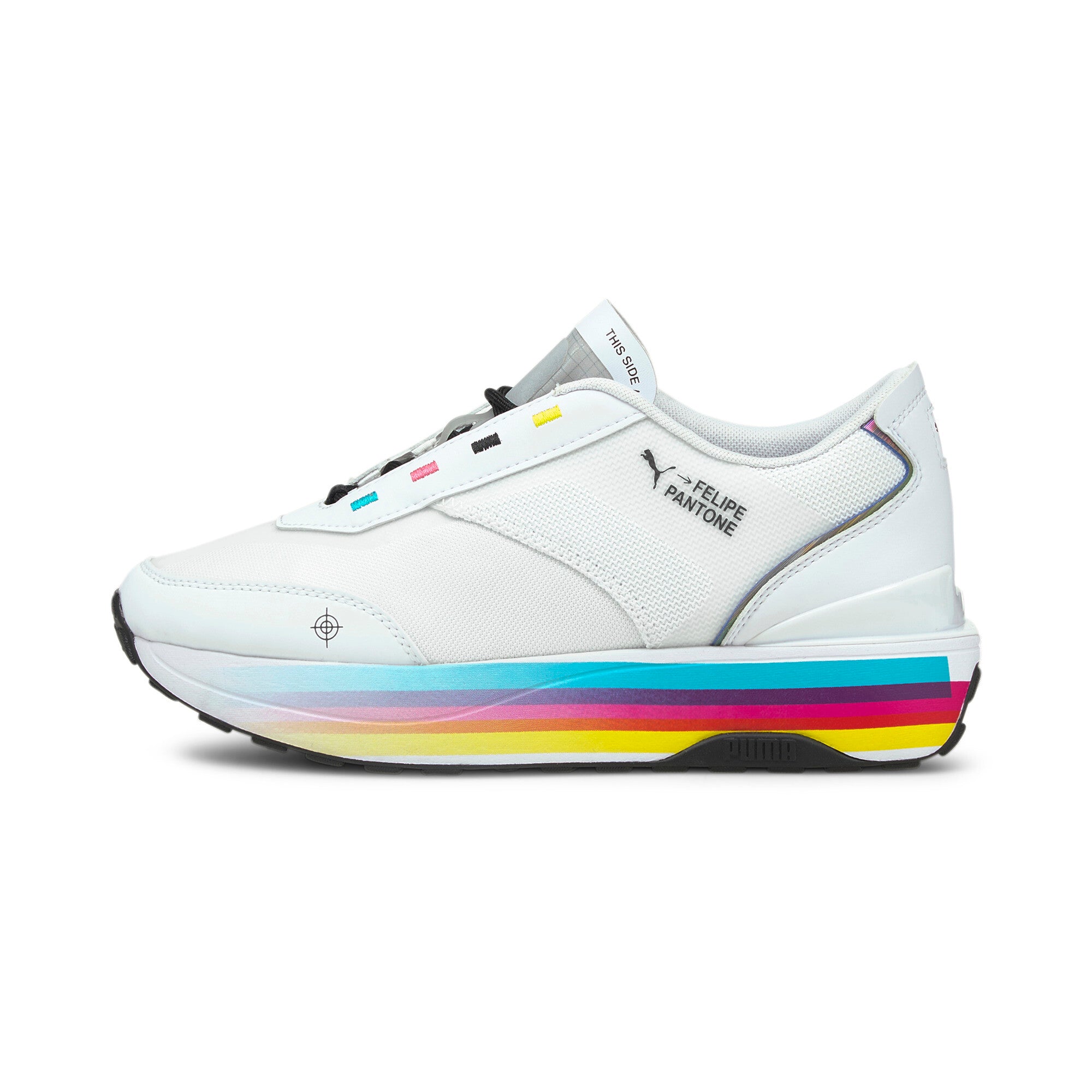 [375638-01] Womens Puma CRUISE RIDER 'FELIPE PANTONE WHITE'