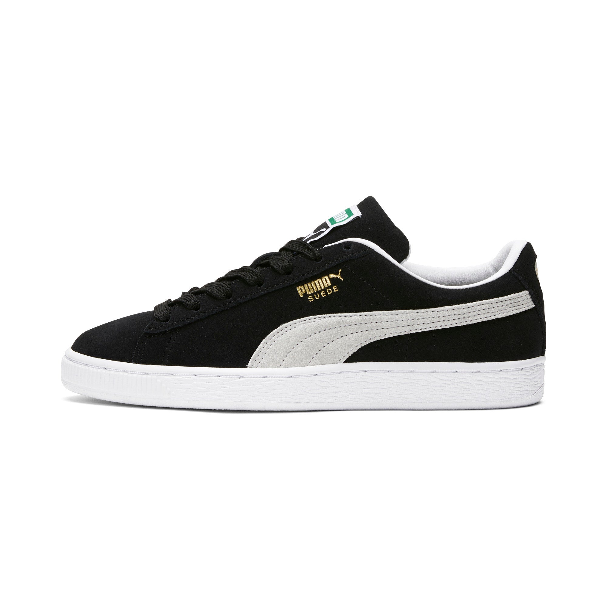 [381410-01] WOMENS PUMA SUEDE CLASSIC XXI 'BLACK WHITE'