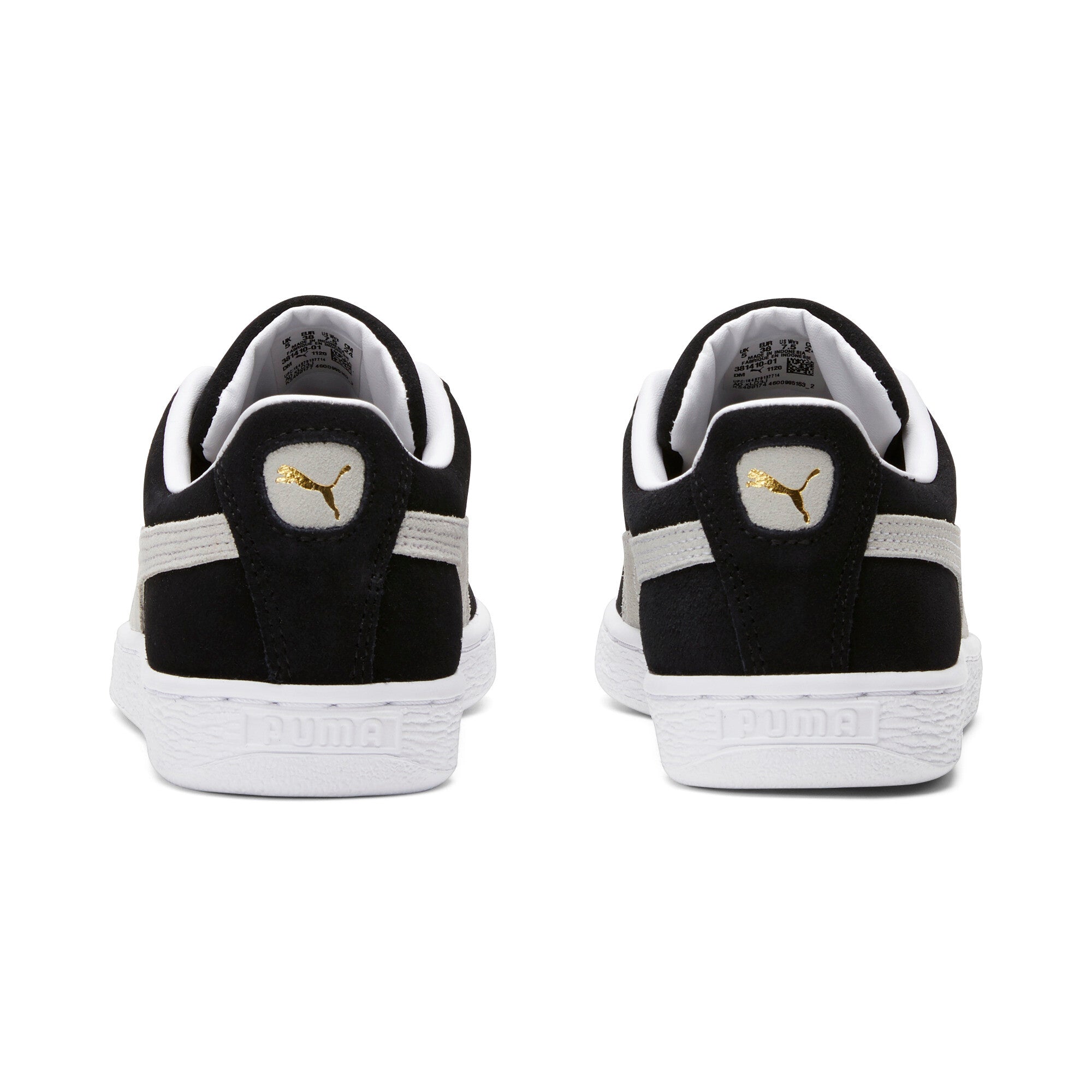 [381410-01] WOMENS PUMA SUEDE CLASSIC XXI 'BLACK WHITE'