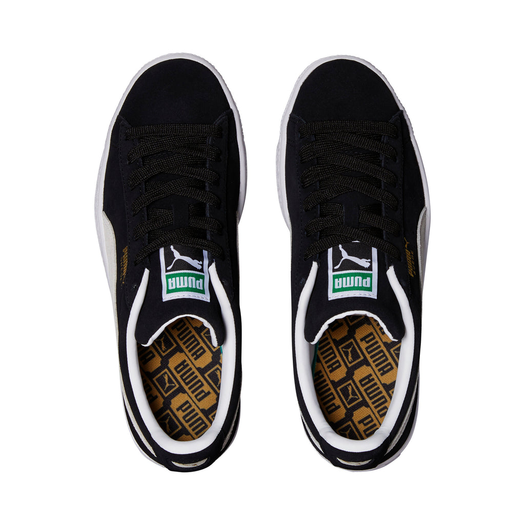 [381410-01] WOMENS PUMA SUEDE CLASSIC XXI 'BLACK WHITE'