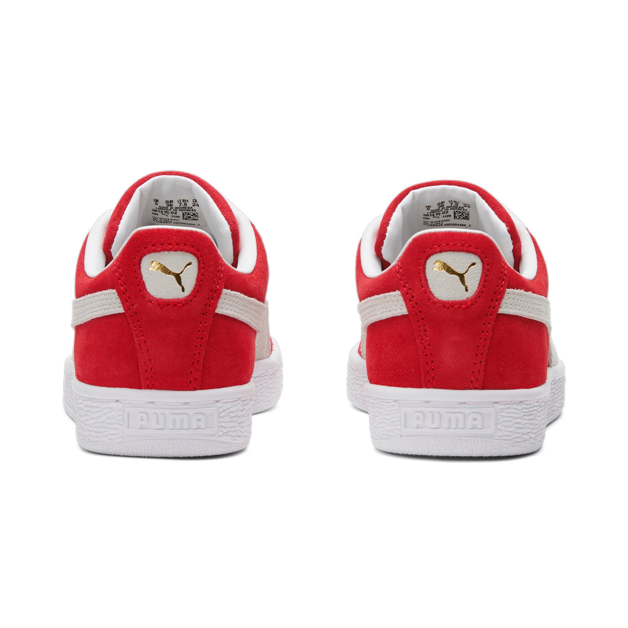 [381410-02] Womens Puma Suede Classic XXI 'High Risk Red White'