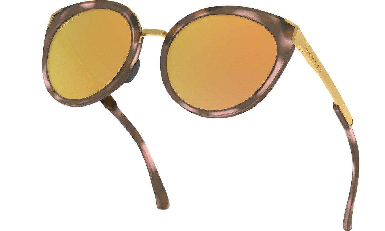 [OO9434-02] Womens Oakley Top Knot Sunglasses - Rose Tortoise/Prizm Rose Gold