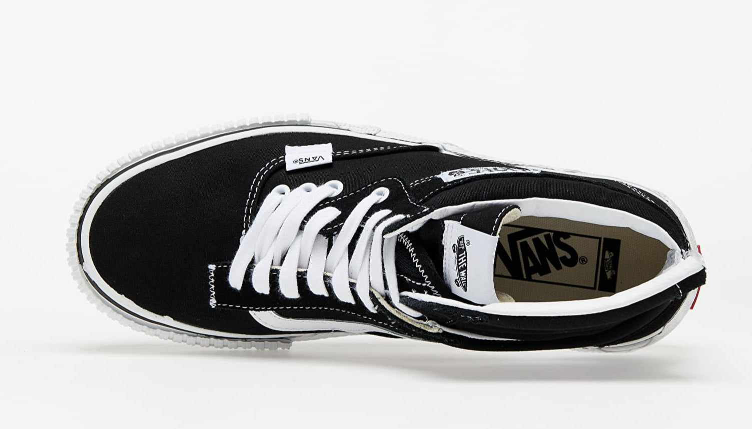 [VN0A4UWPIJU] Mens Vans CAP MASH HIGH LX 'BLACK'