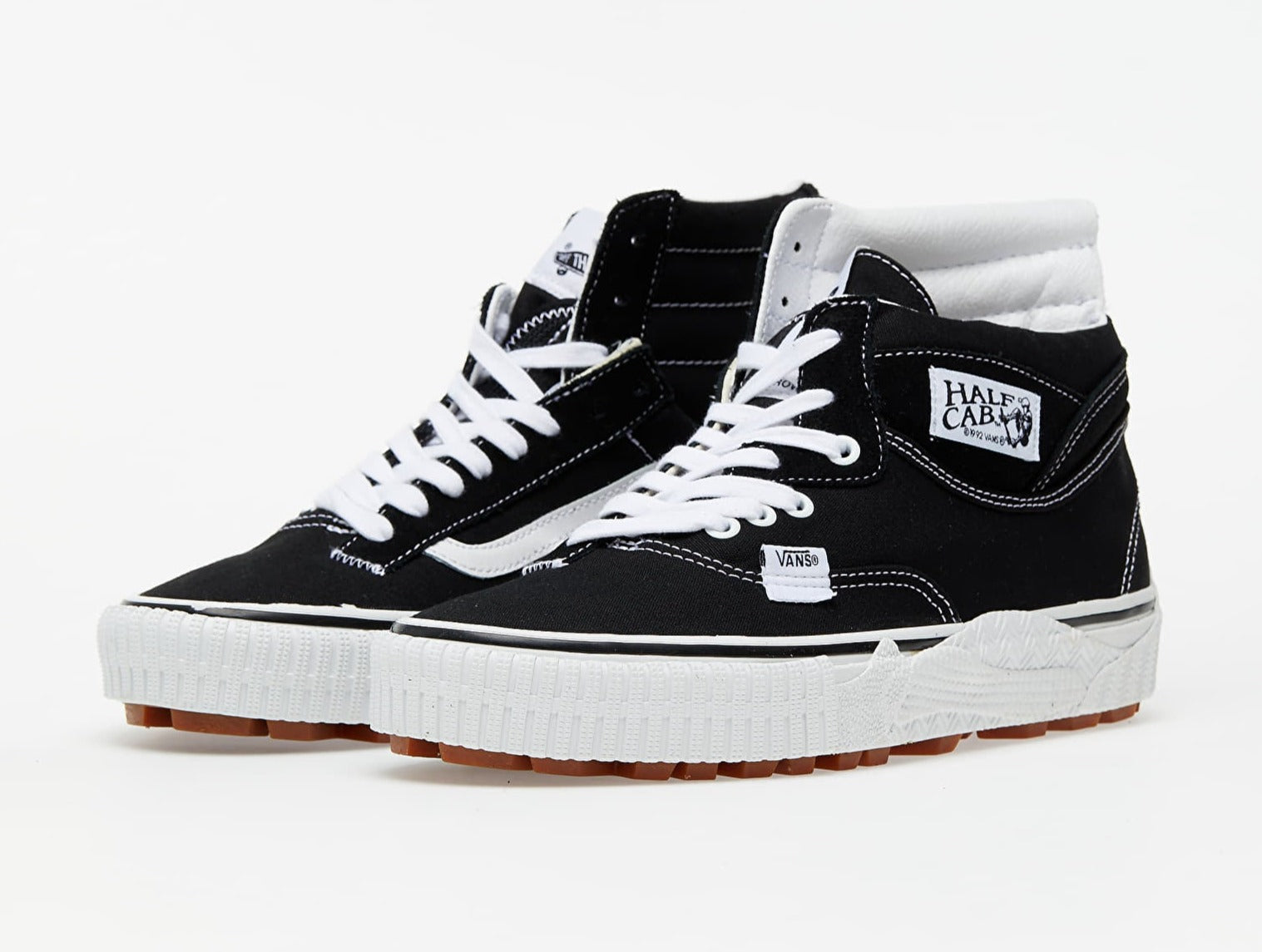 [VN0A4UWPIJU] Mens Vans CAP MASH HIGH LX 'BLACK'