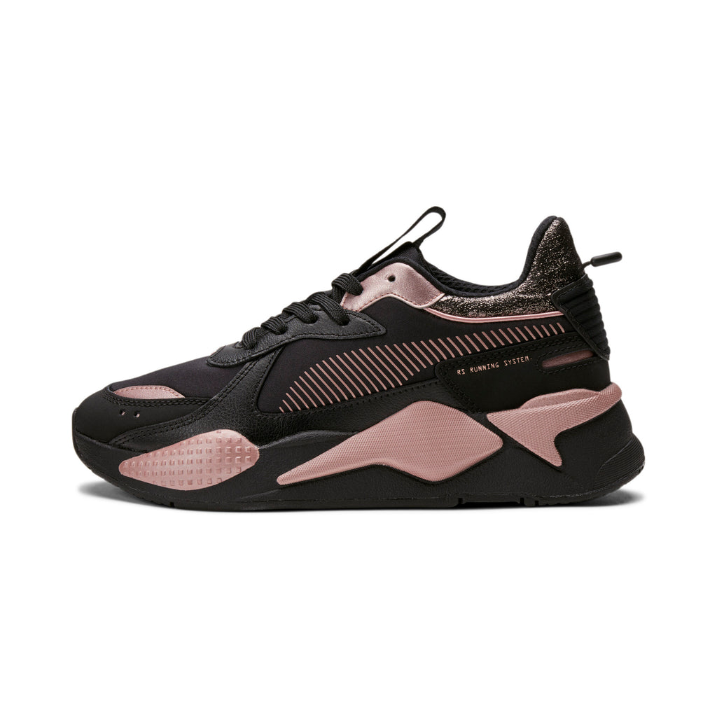 [385406-01] WOMENS PUMA RS-X 'BLACK ROSE GOLD'