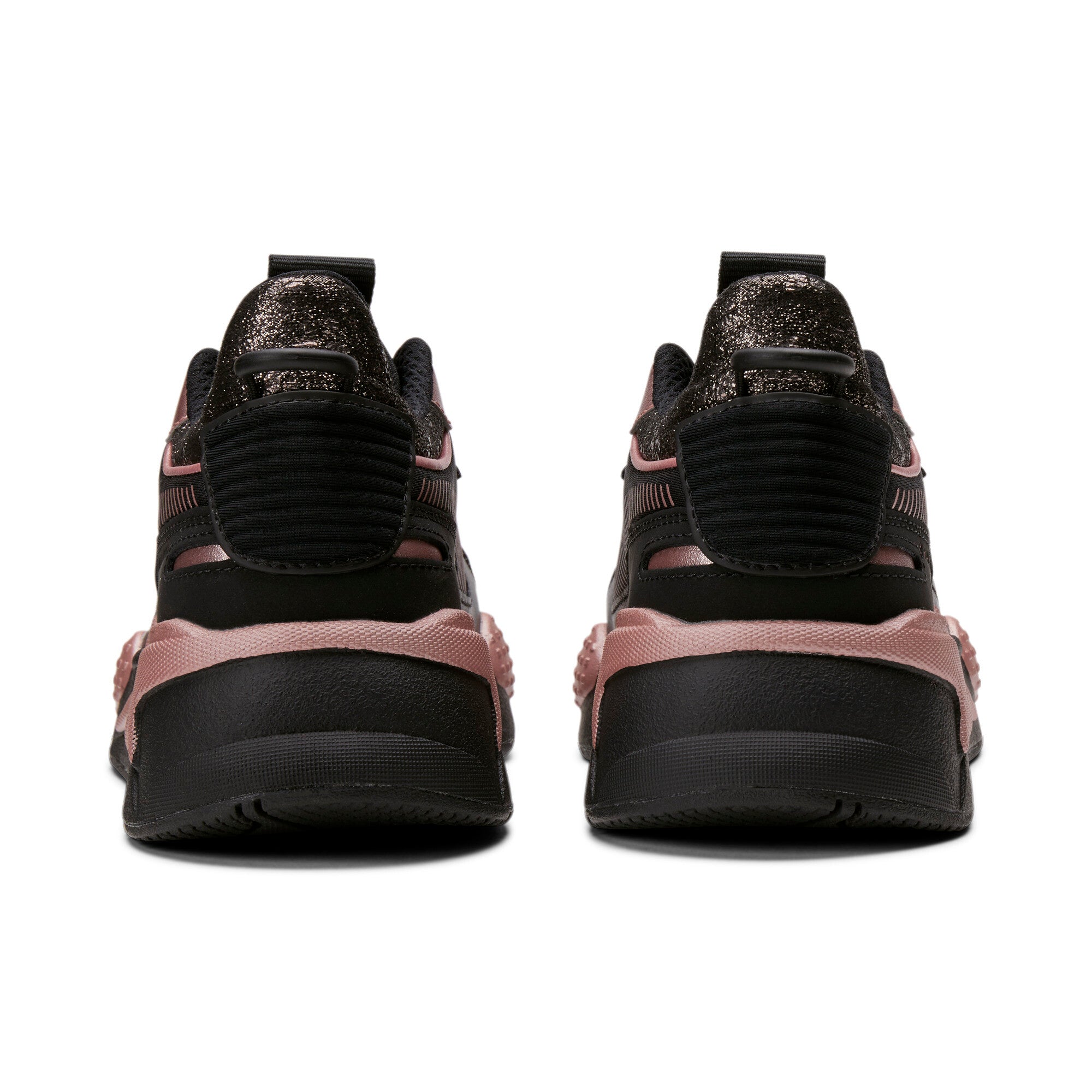 [385406-01] WOMENS PUMA RS-X 'BLACK ROSE GOLD'