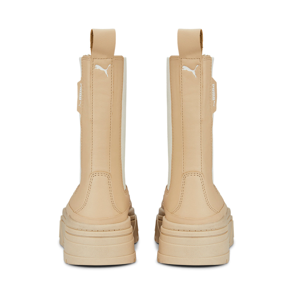 [386272-02] WOMENS PUMA MAYZE STACK CHELSEA BOOT 'LIGHT SAND'