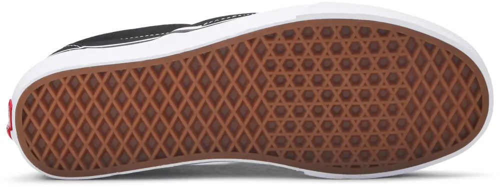 [VN000EYEBLK] MENS VANS UA CLASSIC SLIP-ON BLACK - BLACK/WHITE