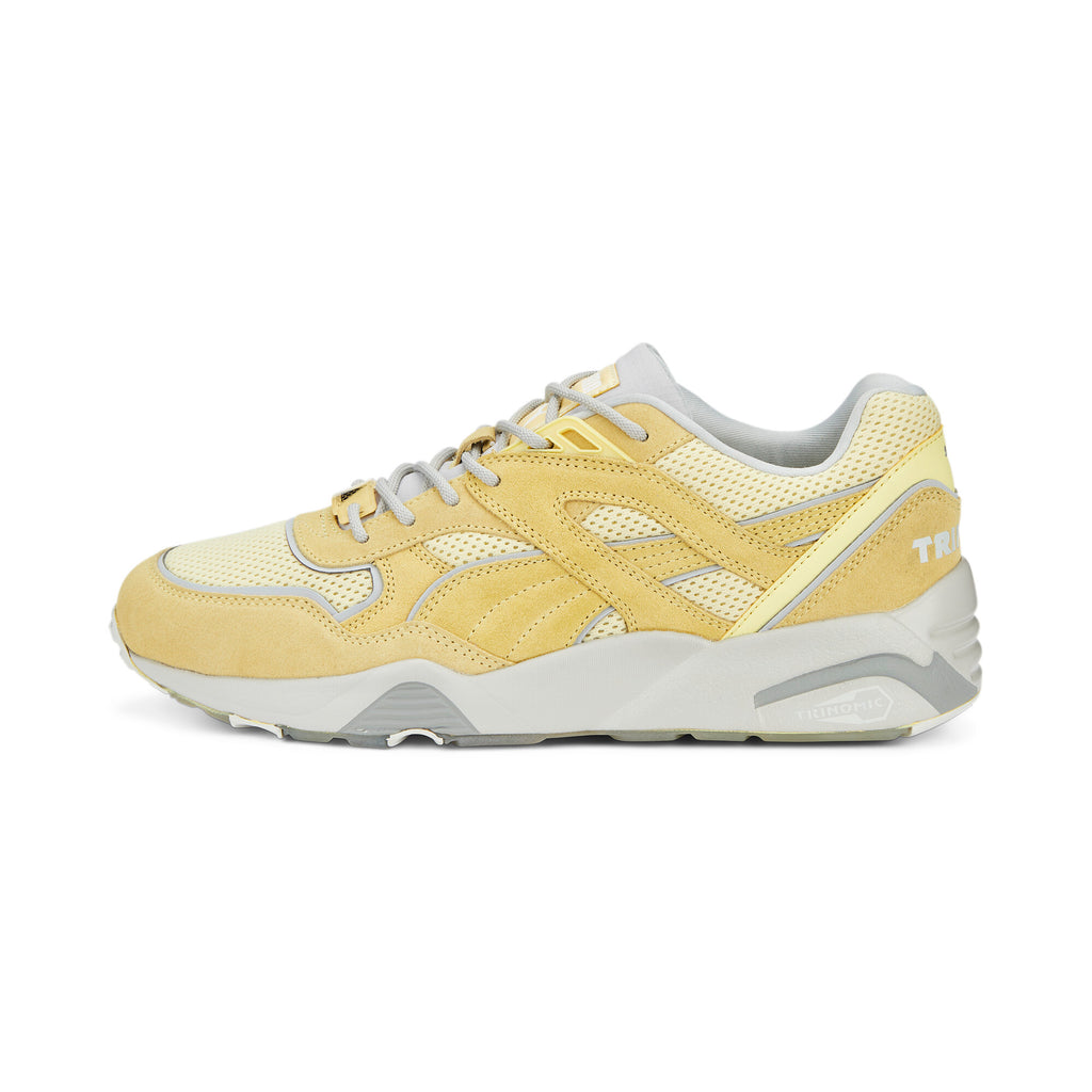 [387577-02] Mens Puma R698 MINERALS 'PALE LEMON GLACIER GREY'
