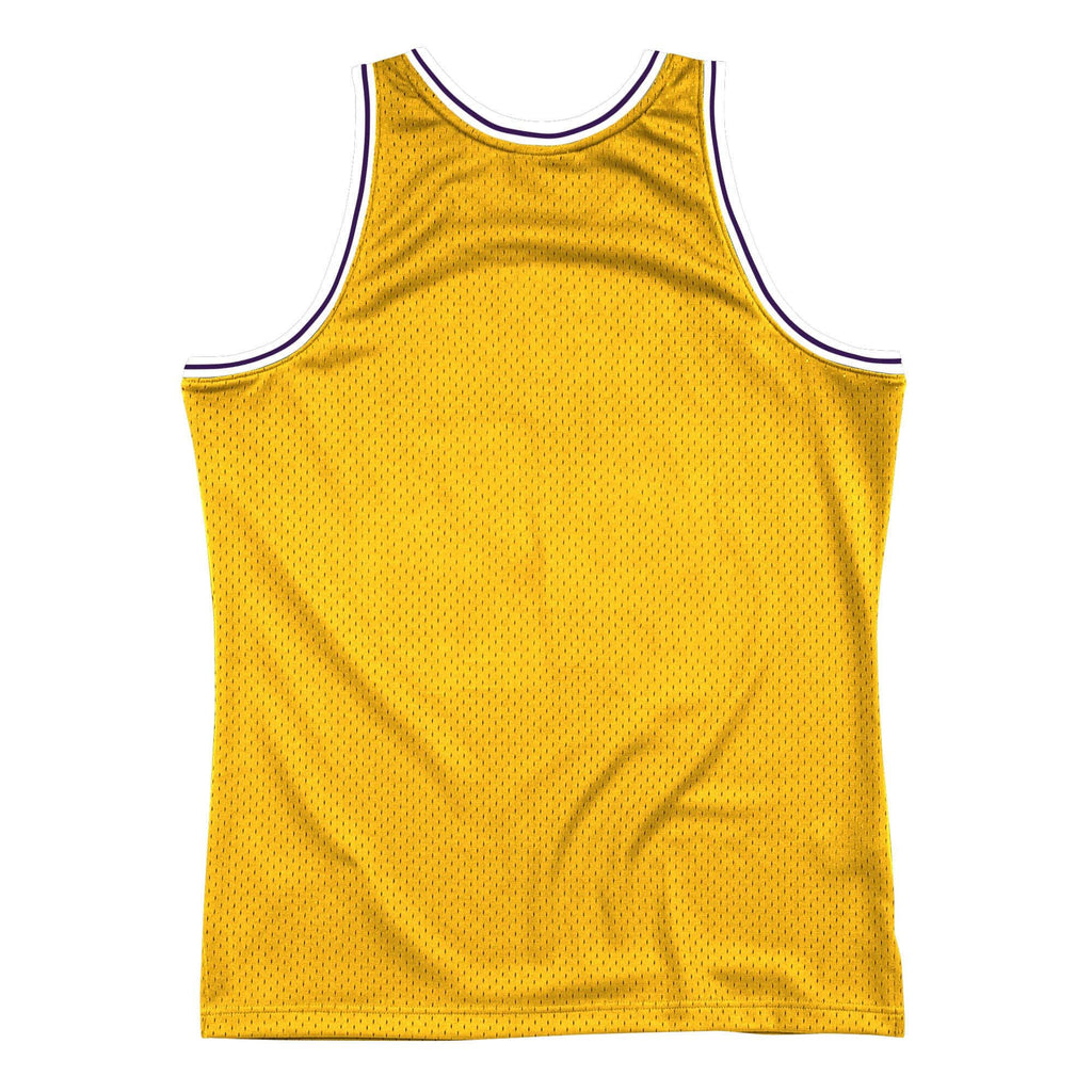 [MSTKBW19146-LALLTGD] MENS MITCHELL & NESS BLOWN OUT FASHION JERSEY LAKERS